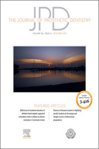 The Journal of Prosthetic Dentistry; Full Archive